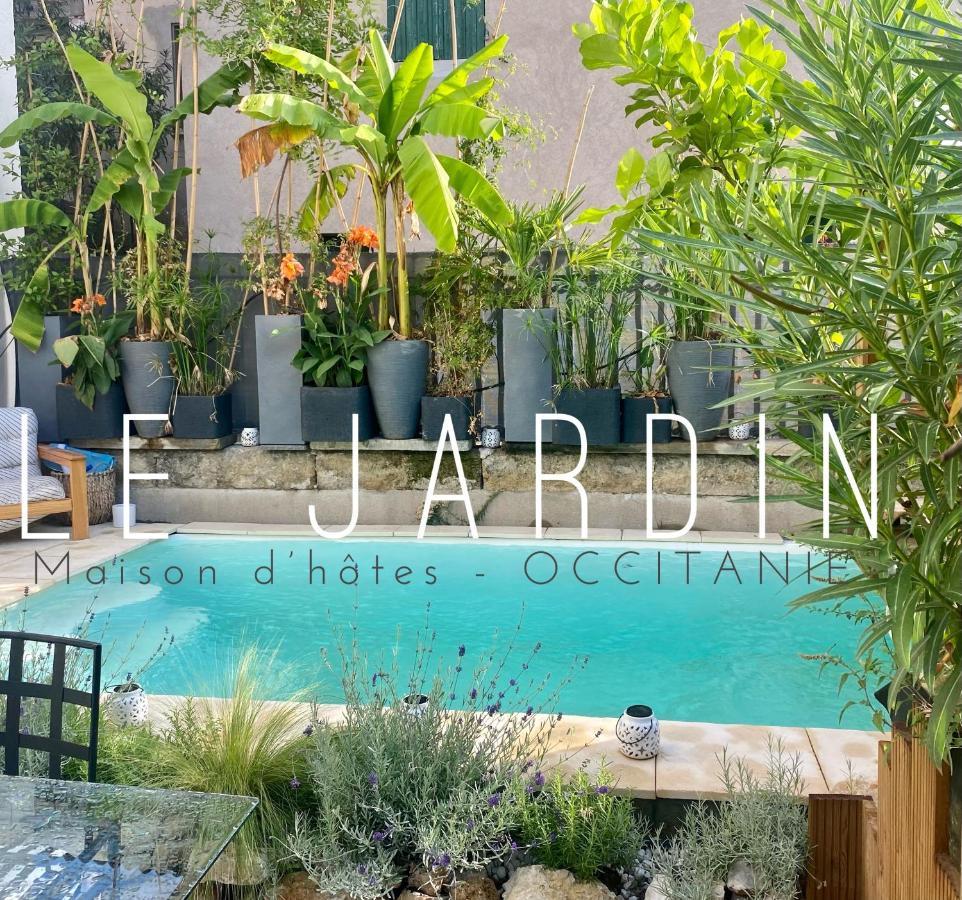 Hotel Le Jardin Aspiran Exterior foto